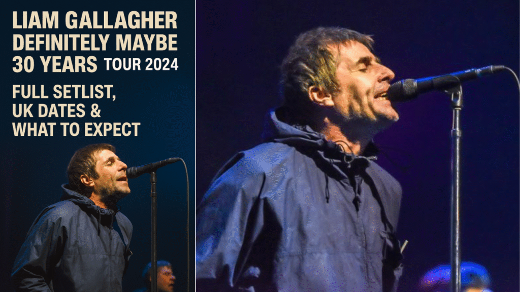 liam gallagher definitely maybe tour
